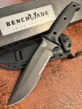 RARE Benchmade 119SBK ARVENSIS Sibert Design 154CM ***NEW in BOX***