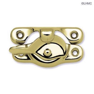 Brainerd Window Sash Or Table Leaf Lock Solid Brass