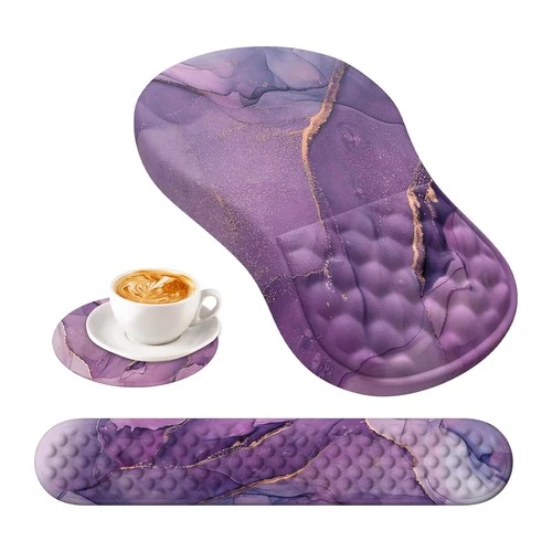 3X(3 PCS  with Wrist Rest and Keyboard Pad Set, Computer8430