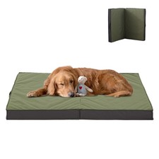 Outdoor Dog Bed - Waterproof, Portable, Foldable, Cooling, Orthopedic for Lar...
