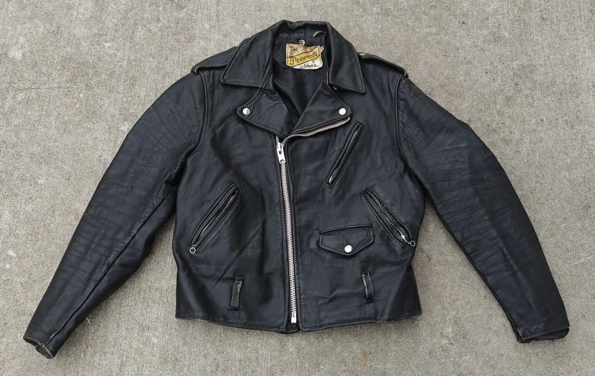 Vintage Schott Motorcycle Jacket In Vintage Outerwear Coats