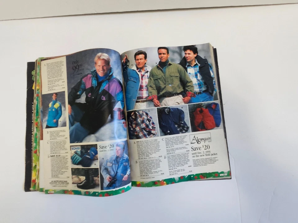 VINTAGE 1991 SIMPSONS SEARS CHRISTMAS WISH BOOK CATALOG WISHBOOK RARE - Image 3 of 4