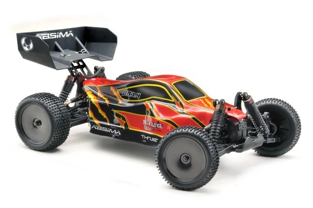 Buggy RC Car Brushed 4WD montiert mit Motor + Regler 1:10 AMT3.4BL ABSIMA 12222 - Bild 3 von 4