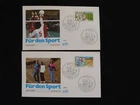 Fur Den Sport semi-postals FDC Germany 1982