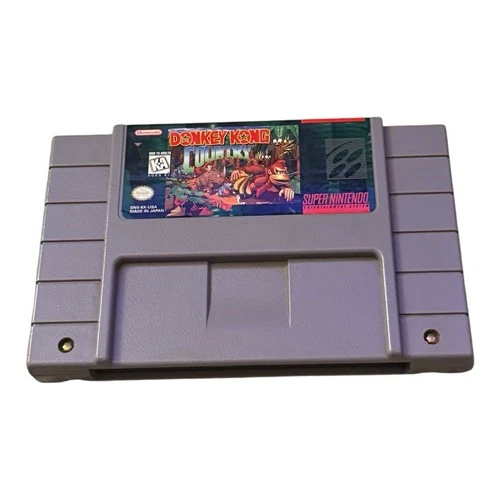 Donkey Kong Country Super Nintendo SNES 1994 Video Game Cartridge Authentic