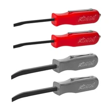 4 Pcs Pocket Pry Bar Set, Mini Pry Bar with Magnet Top and Pocket Clip, 4.5 Smal