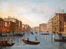 A VIEW OF THE GRAND CANAL Accent Tile Mural Kitchen Bathroom Wall Backsplash 8x6