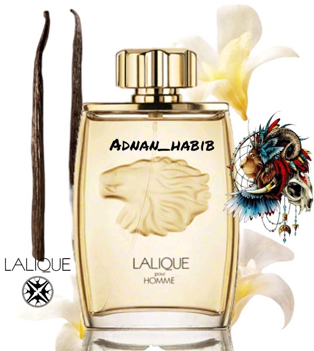 LALIQUE POUR HOMME LION 125ML EAU DE PARFUM SPRAY NEW SEALED