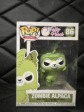 Funko Pop Tasty Peach #86 Zombie Alpaca Vaulted Vinyl Figure + Protector