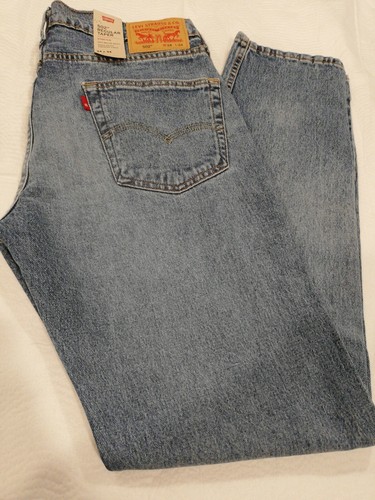 502 Regular Taper Stretch Blue Jeans 