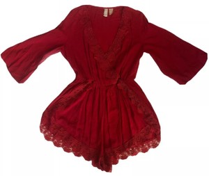 h&m red romper