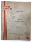 Gehl Bros. Manuf. Forage Harvesters Model D2201 Manual Le Roi Engines May 1951