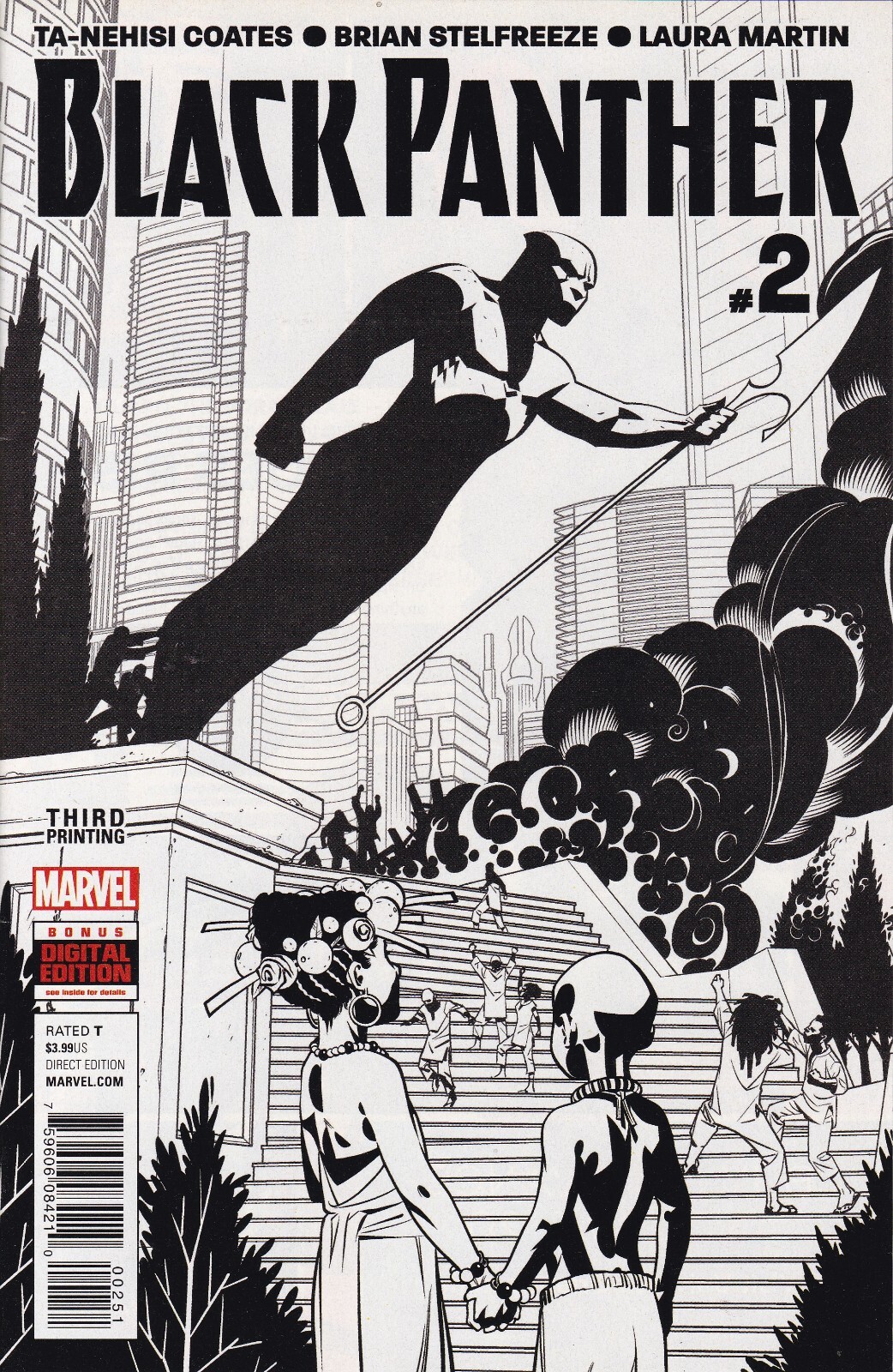 BLACK PANTHER (2016) #2 (3rd Print) - Back Issue