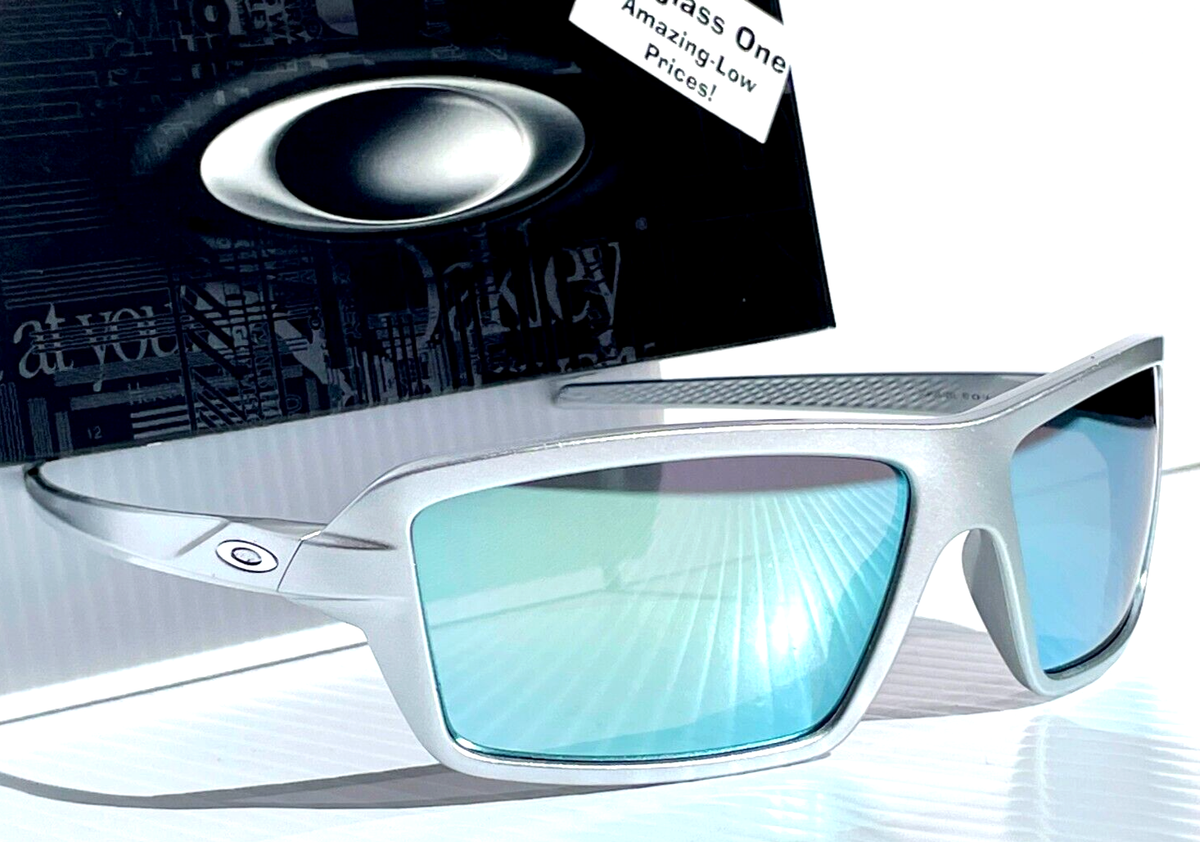 NEW Oakley CABLES X-Silver POLARIZED Galaxy Chrome Mirror Lens