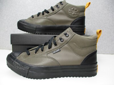Converse Malden Street Boot Mid Mens 12 Grounded Black Brown Sneakers A13225C Converse Chuck Taylor All Star Malden Street Boot Mid - The  main image 3
