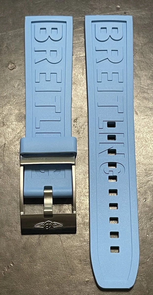 Breitling 22mm Rubber Wristwatch Bands for sale | eBay