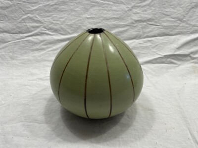 Spherical Peruvian Ceramic Vase by Marcelo Prado