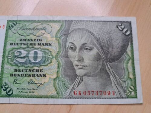 20 DM Sammlerbanknote Bundesrepublik Deutschland DM Gemäldeserie - Bild 4 von 9