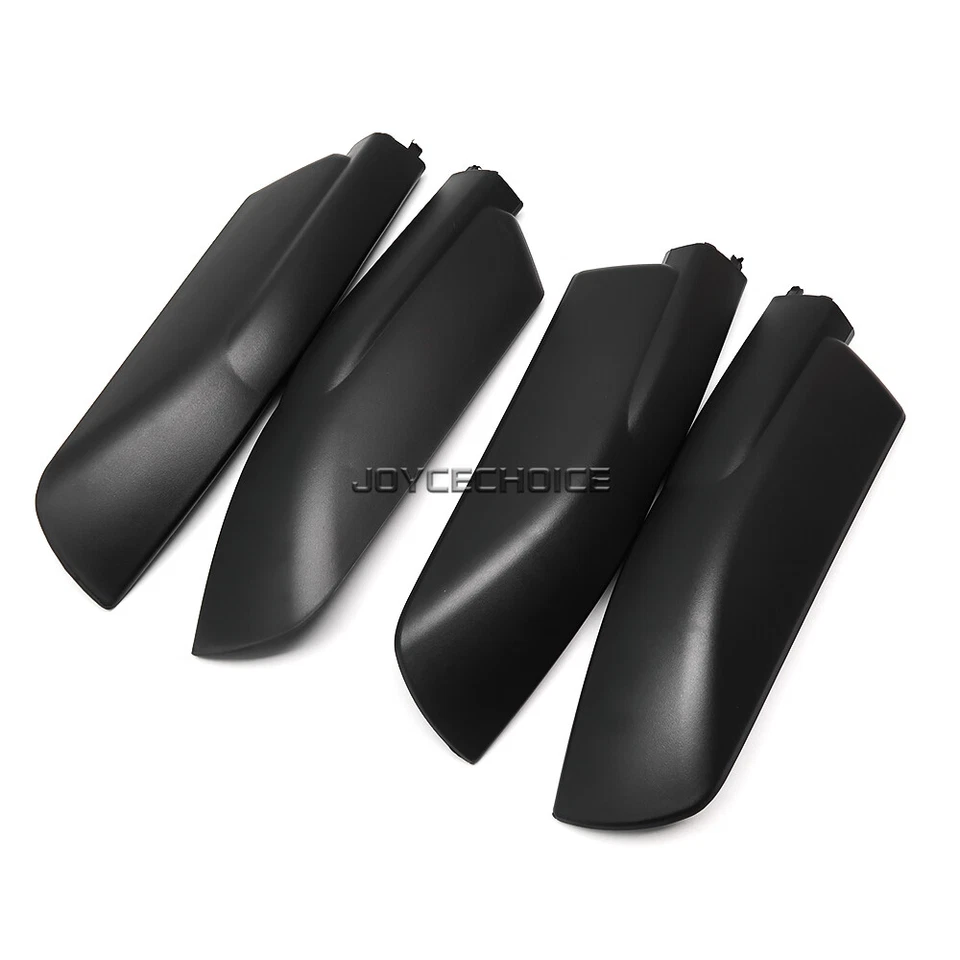 Cubierta protectora negra para riel de techo para Toyota Sequoia 08-2020 Foto 4 de 4