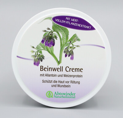 1000Kräuter Beinwell Creme Beinwellcreme schütz die Haut vor Rötung 100ml