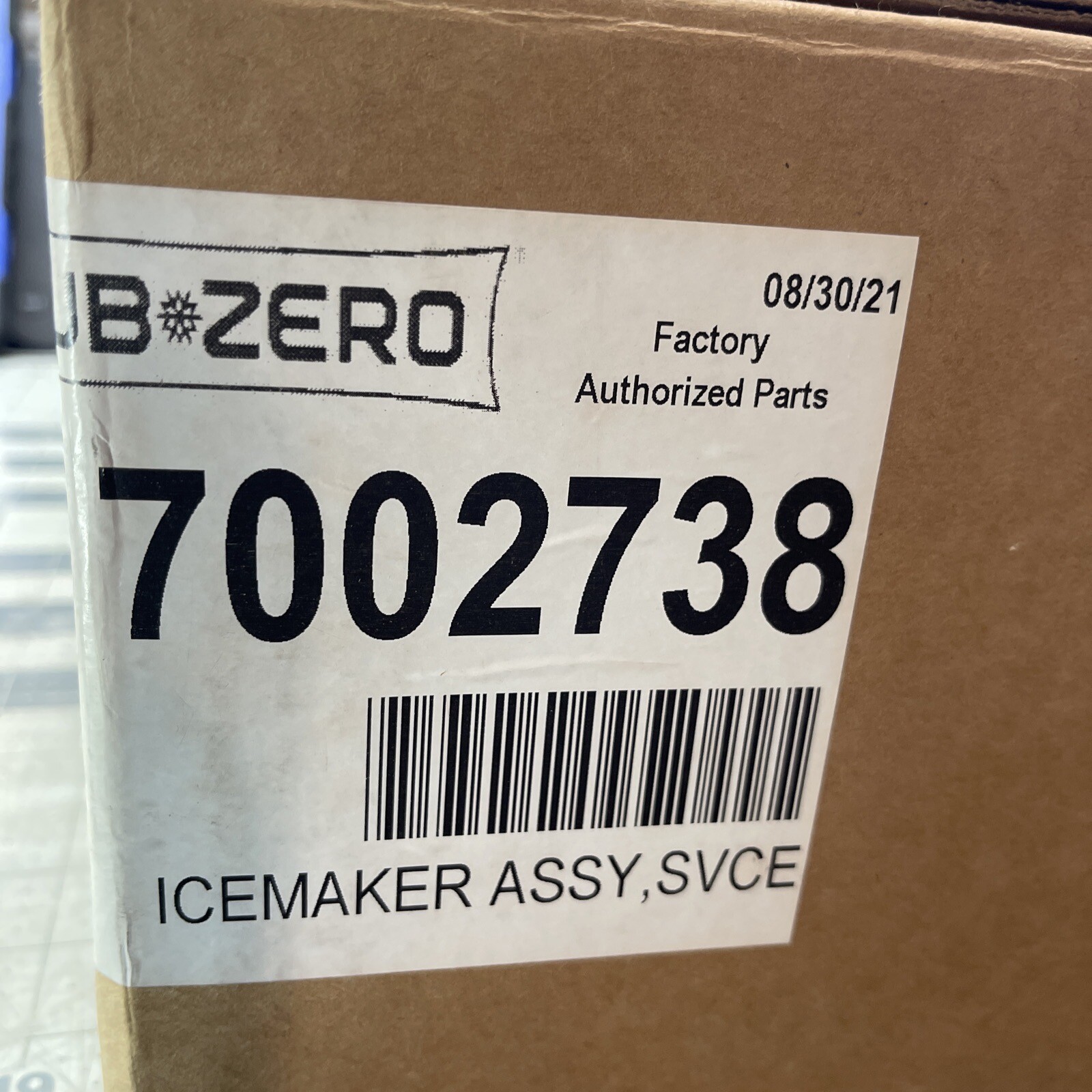7002738 NEW OEM SUB ZERO Refrigerator Icemaker Ice Maker S2 eBay
