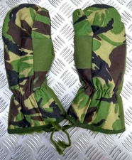 MK3 / Mark III Woodland DPM Camo Arctic Mittens Inner Size Large Genuine British