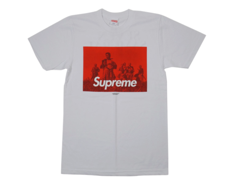 Supreme NYC Undercover Seven Samurai Box Logo Tee T-shirt White Red XL - 第 1/8 張圖片