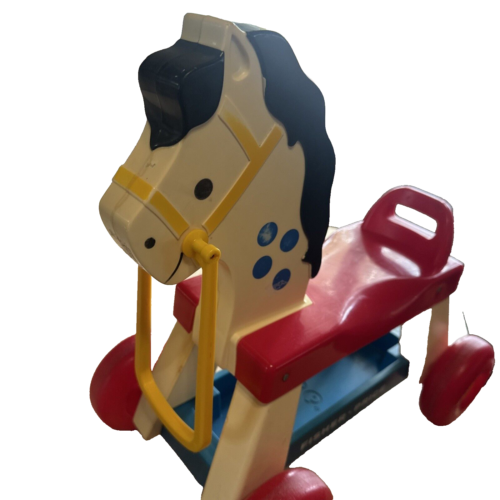 Retired Fisher Price Ride On Horse Toy 978 Toddler Toy 1976 Noise Works Vintage - Picture 15 of 17