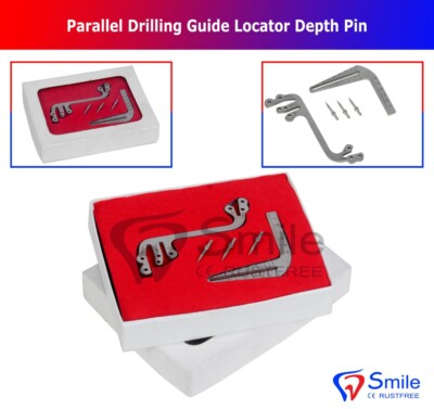 Zahnimplantat Chirurgisch Parallel Drilling Guide Locator Tiefe Pin Gauge UK Ce