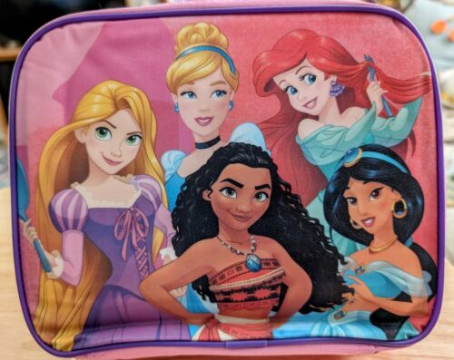Disney Princess Lunch Bag Purple And Pink - Picture 1 of 8