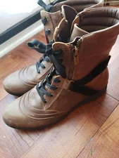 LGND- brown color mens size 13  boots foortwear NEW lace up boots 