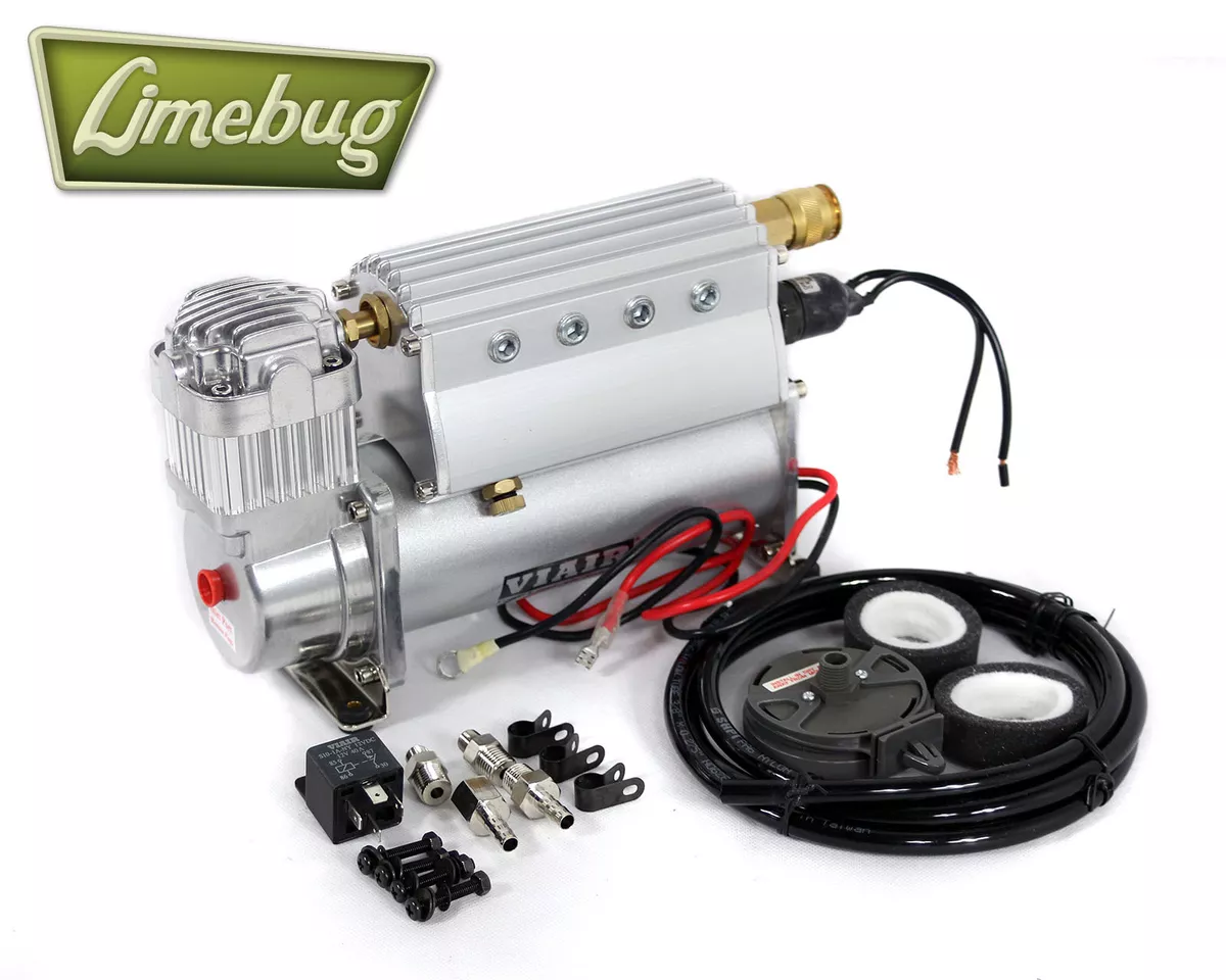 Viair 450C Micro Tank w Air Control Quick Connect Air Pressure Switch Air ride