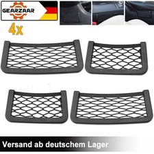 4x Auto Ablagenetz Organizer Ablagefach Handy Halter KFZ Tasche Aufbewahrung PKW