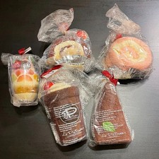 Lot of 5 Le Patissier Dessert Themed Cotton Towels Sundae Cake Roll NIP