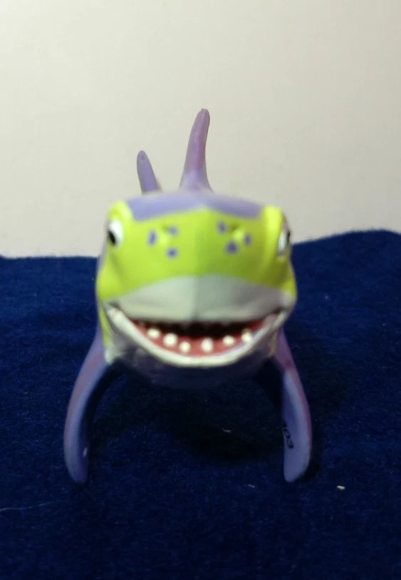 Dinosaurio Tren Tiburón Sr. Cretoxyrhina Figura Curva de Aprendizaje 2010 Foto 2 de 4