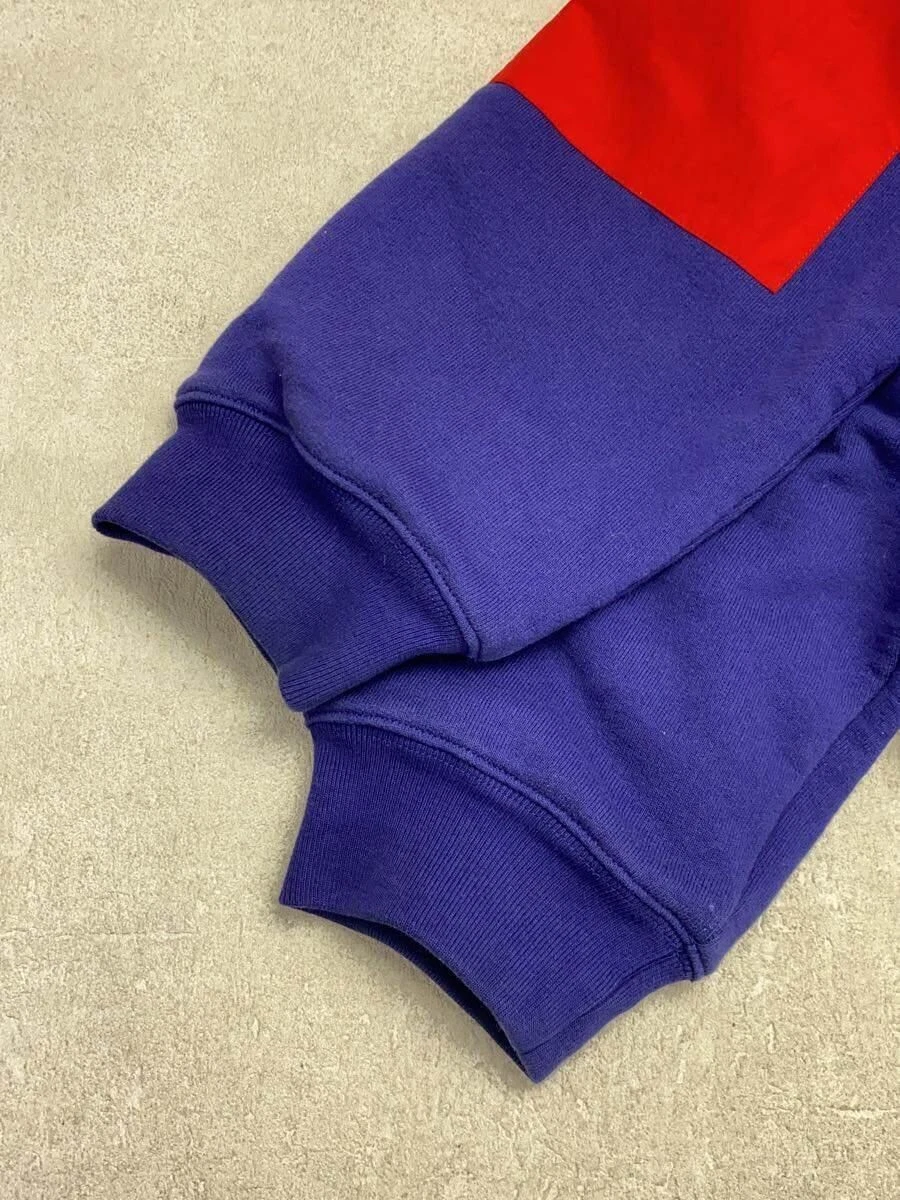 GUCCI Felpa con Cappuccio Zip XXL Cotone Navy 671462 Usata