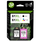 61XL 61 XL Ink Printer Cartridge For HP ENVY 4500 4501 4502 4504 5530 5531 5535