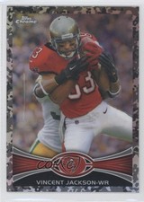 2012 Topps Chrome Military Refractor 268/499 Vincent Jackson #199 0f8