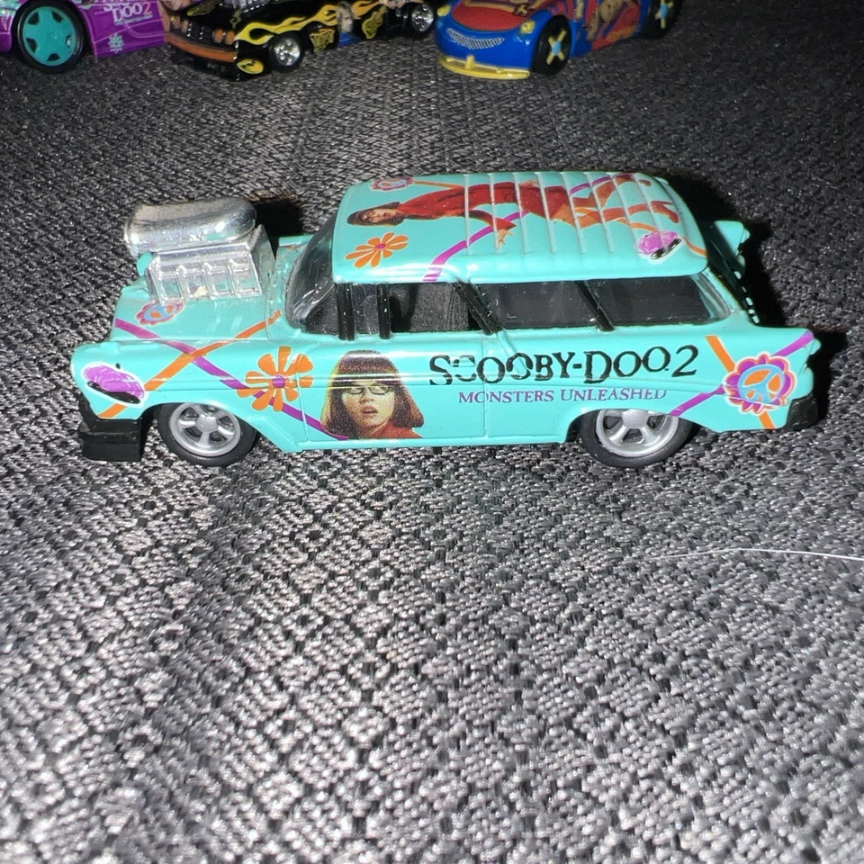 Juego de 5 coches fundidos a presión Scooby-Doo Mystery Gang dibujos animados de colección en excelente estado Foto 2 de 4