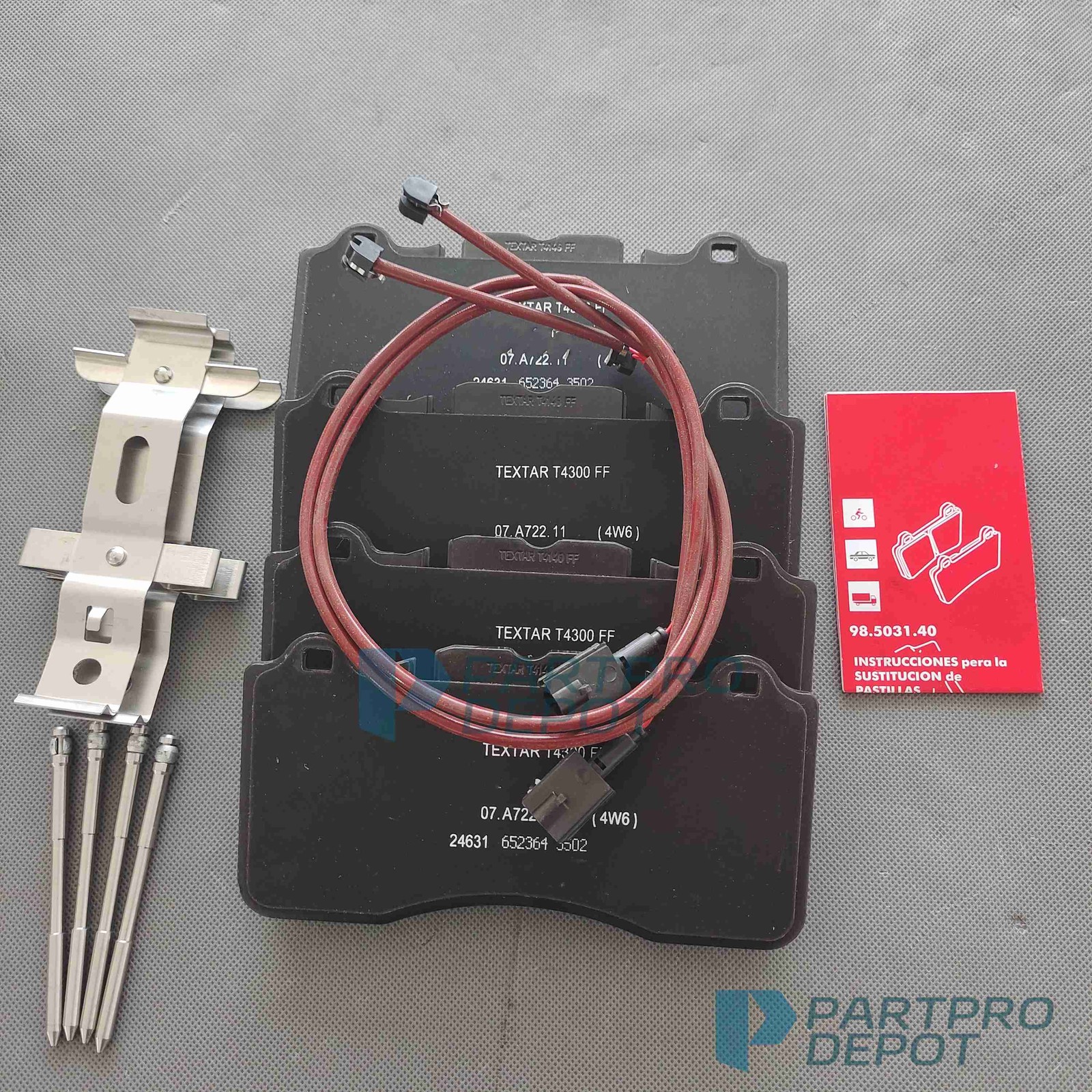 Front Brake Pad Kit For Ferrari 458 Italia & 458 Spider