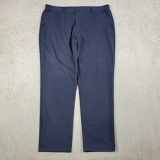 Jack Archer Jetsetter Tech Pants Mens 40x32 Blue Slim Stretch Performance Golf