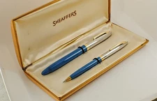 Very Nice Pastel Blue 1ST YEAR 14k Gold Snorkel Tube, Smoothed, Adjusted Fine Pt