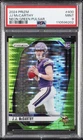 2024 PANINI PRIZM NEON GREEN PULSAR #400 JJ MCCARTHY ROOKIE RCPSA 9
