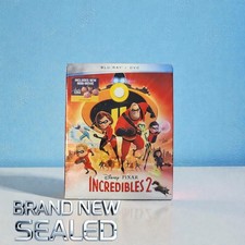 Incredibles 2 Blu-ray  DVD Disney With Slipcover