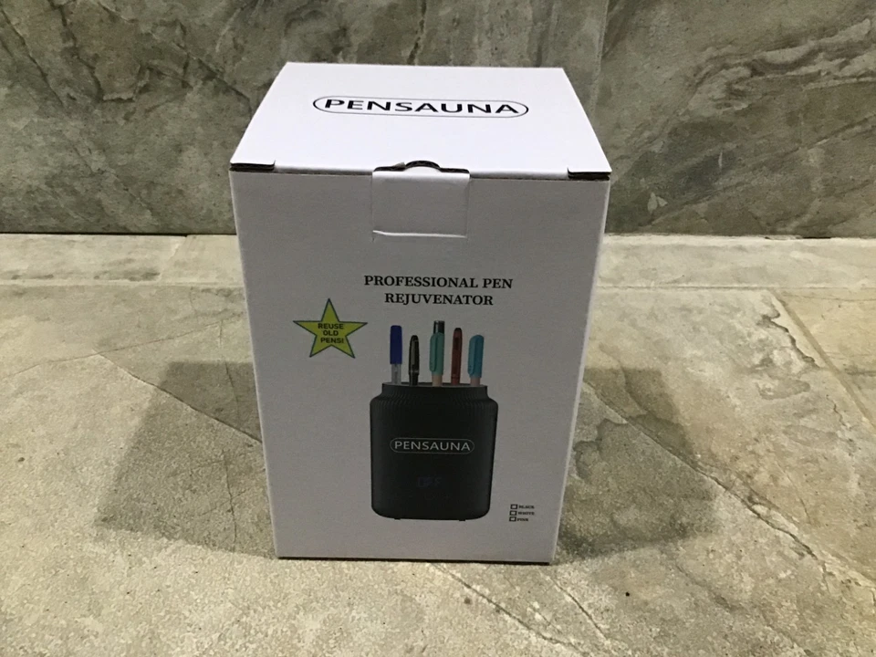 ¡¡La Pensauna original!! Pluma rejuvenecedora - Calentador de pluma - Calentador de pluma - BLANCO Foto 3 de 4