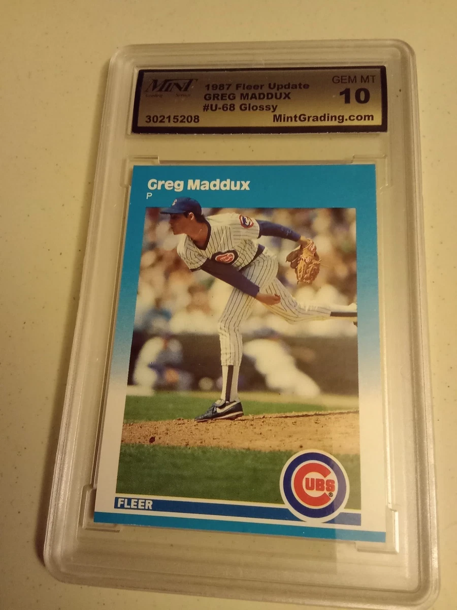 1987 Fleer Update - Greg Maddux #U-68 for sale | eBay