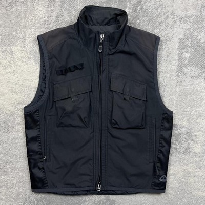Vintage Y2K Nike ACG Gilet Bodywarmer Grey Faded Embroidered Logo