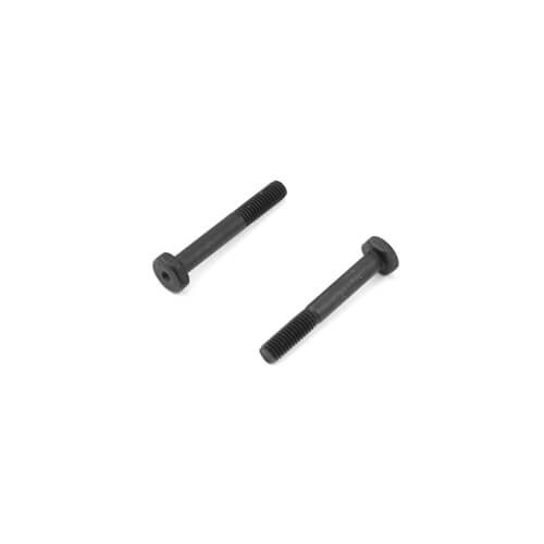 Tekno-RC TKR1250 Handlebar Connection Screws (Black, Steel, 2 pcs)