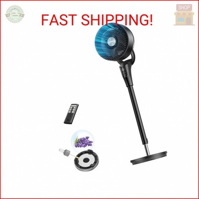 DREO Fan for Bedroom, 2026 Upgraded, 90ft Airflow, 20dB Quiet Fan, 90° Oscillati