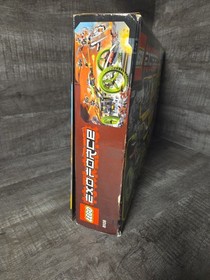 *retired 2007 damaged box LEGO EXO-FORCE 8108 MOBILE DEVASTATOR Technic